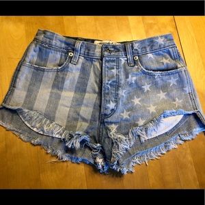 American Eagle USA festival shorts
